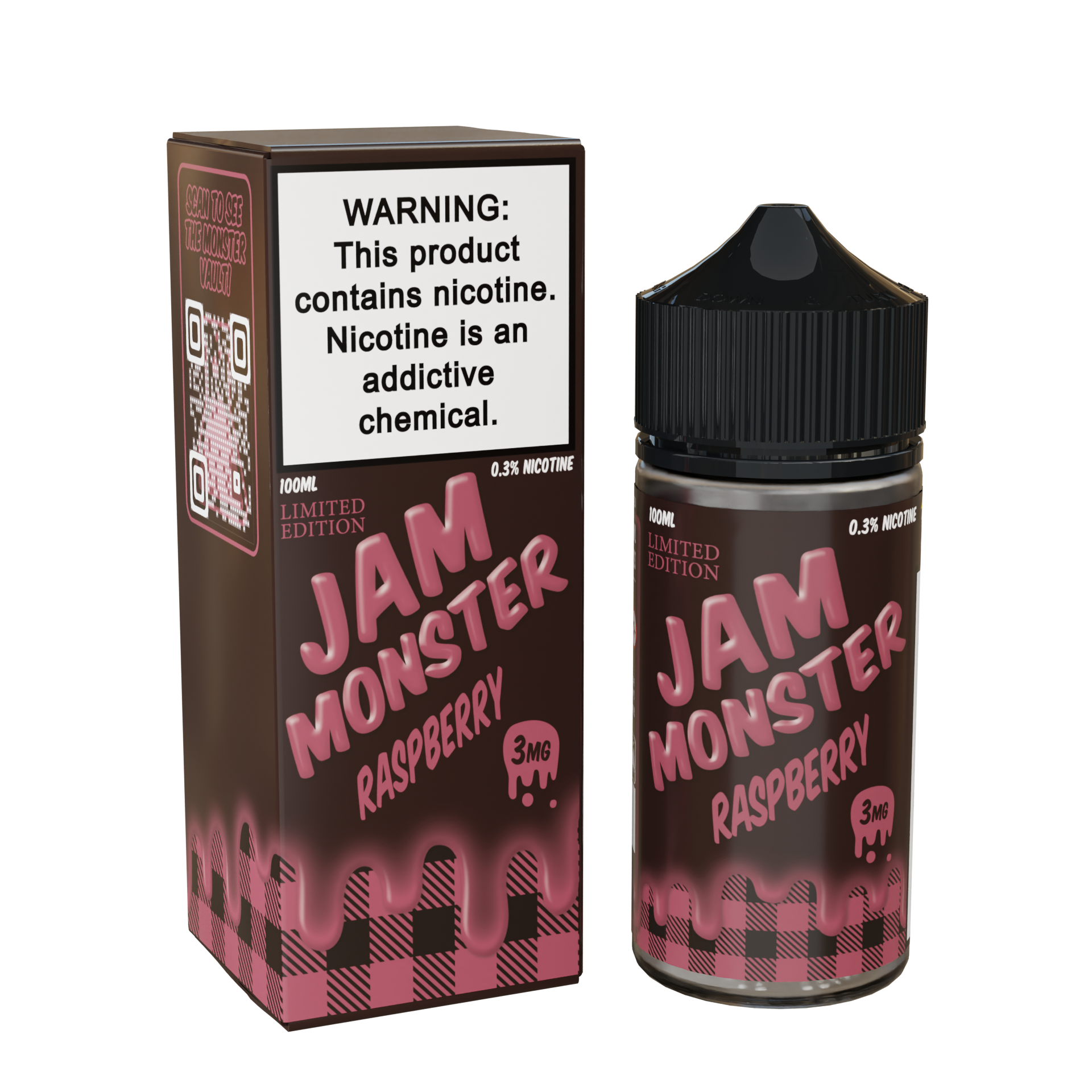 Best deal Jam Monster 100mL Vape Juice - Raspberry