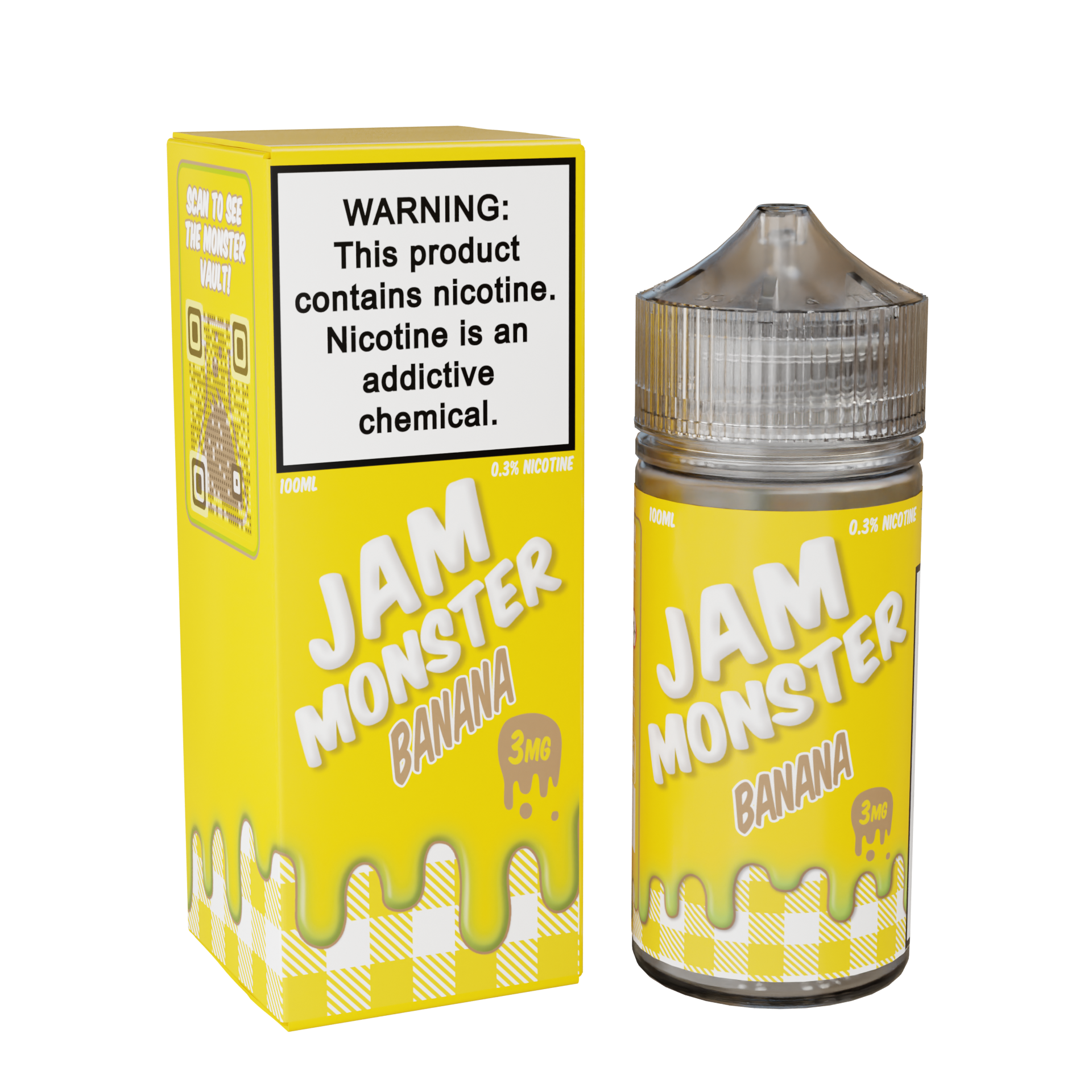 best deal Jam Monster 100mL Vape Juice - Banana