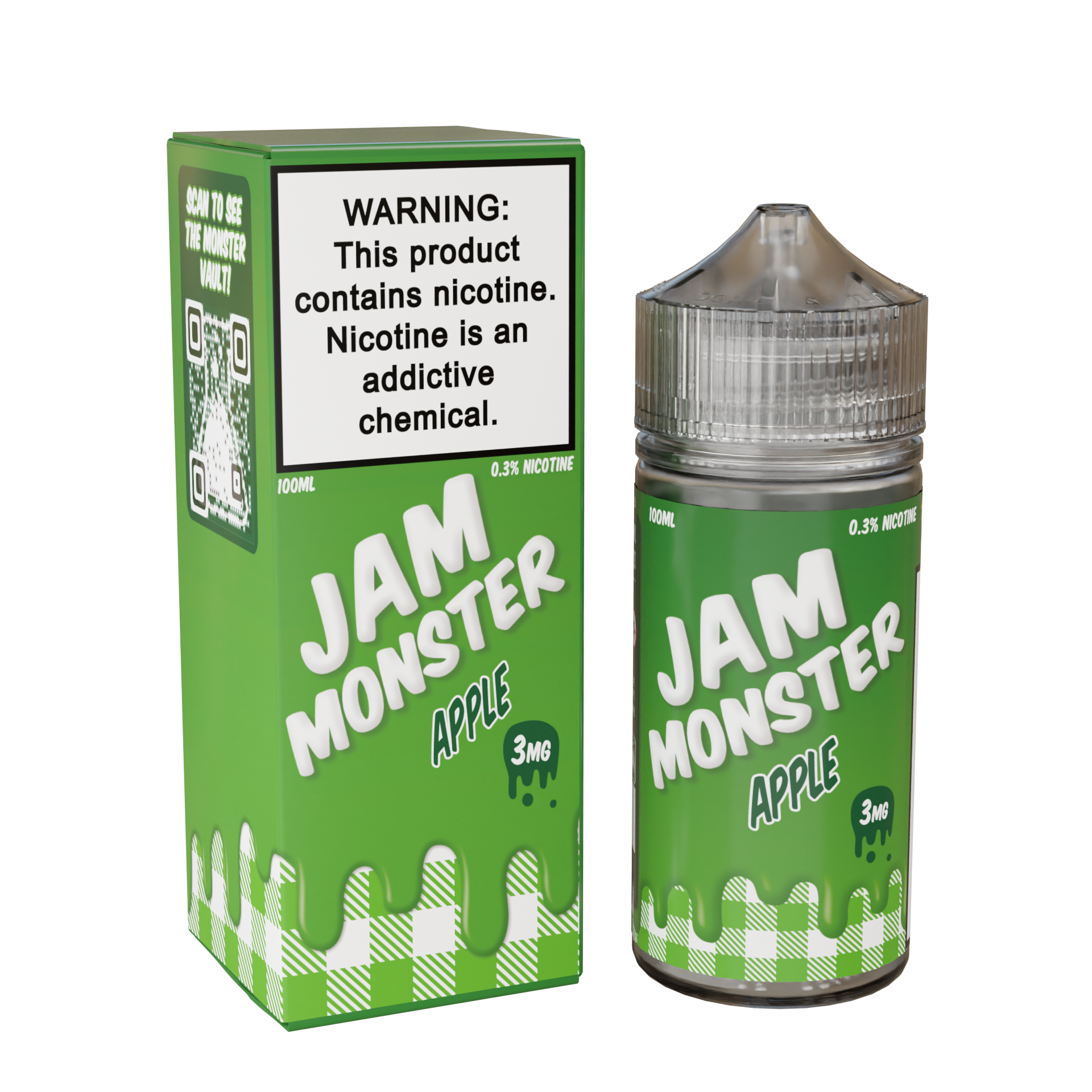 Best deal Jam Monster 100mL Vape Juice -  Apple