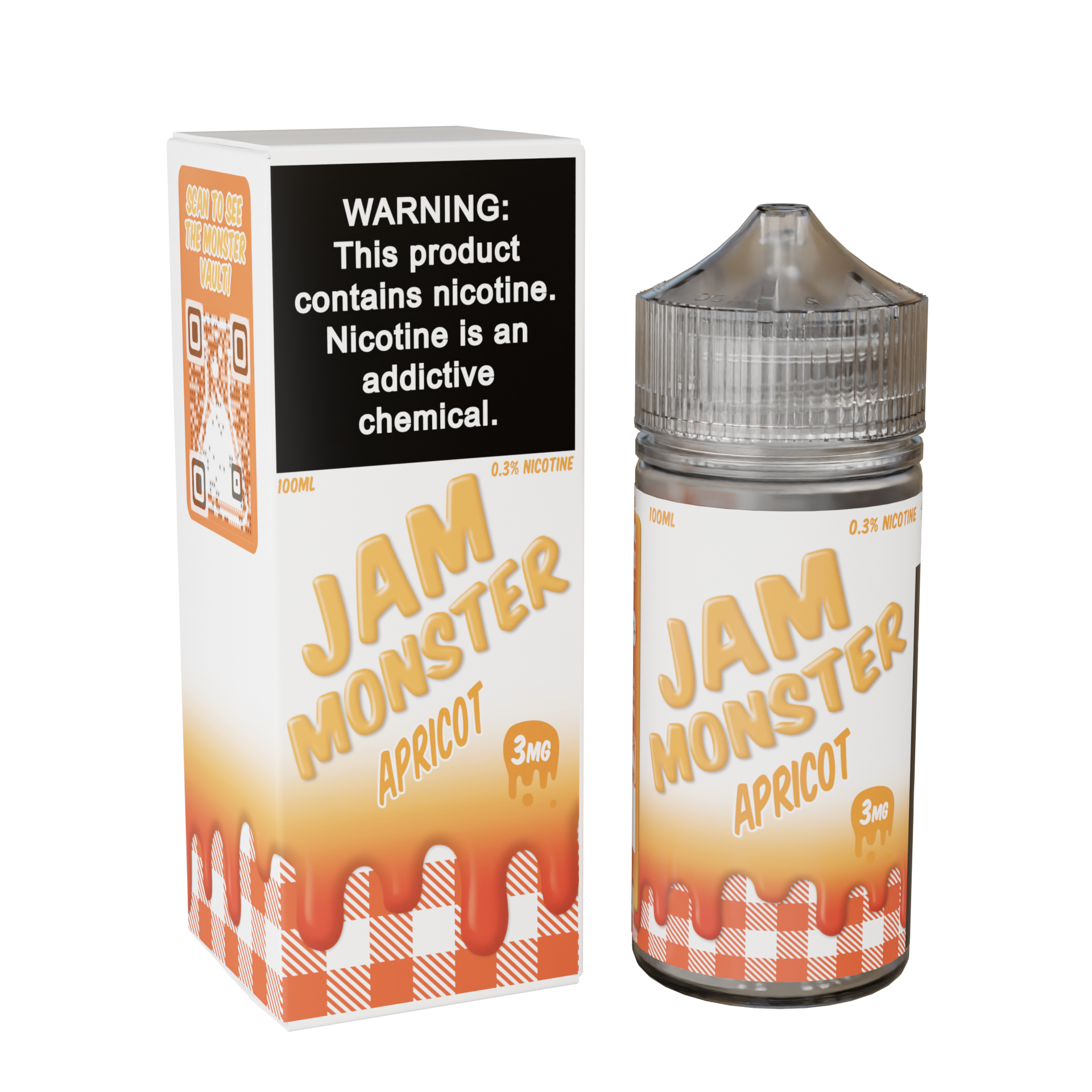 Best deal Jam Monster 100mL Vape Juice - Apricot