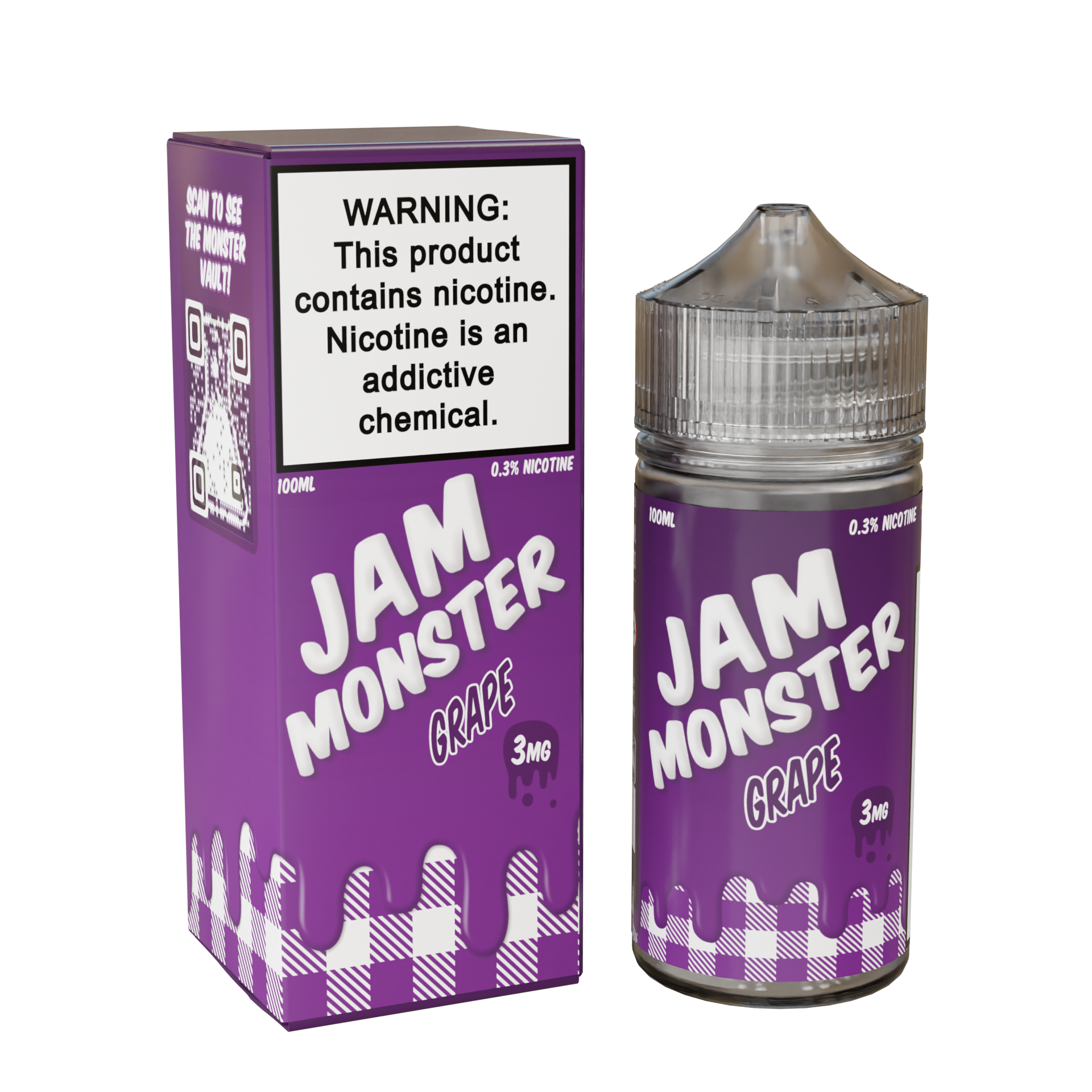 Best deal Jam Monster 100mL Vape Juice - Grape