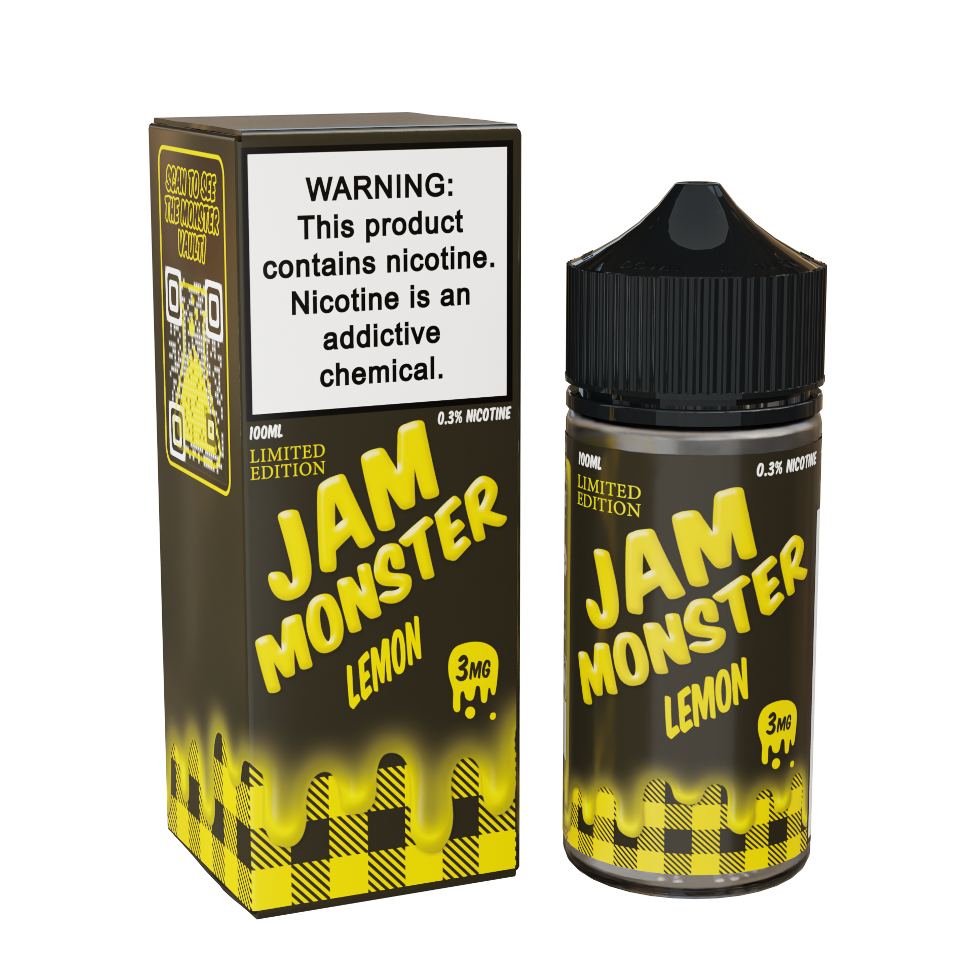 Best deal Jam Monster 100mL Vape - Juice Lemon