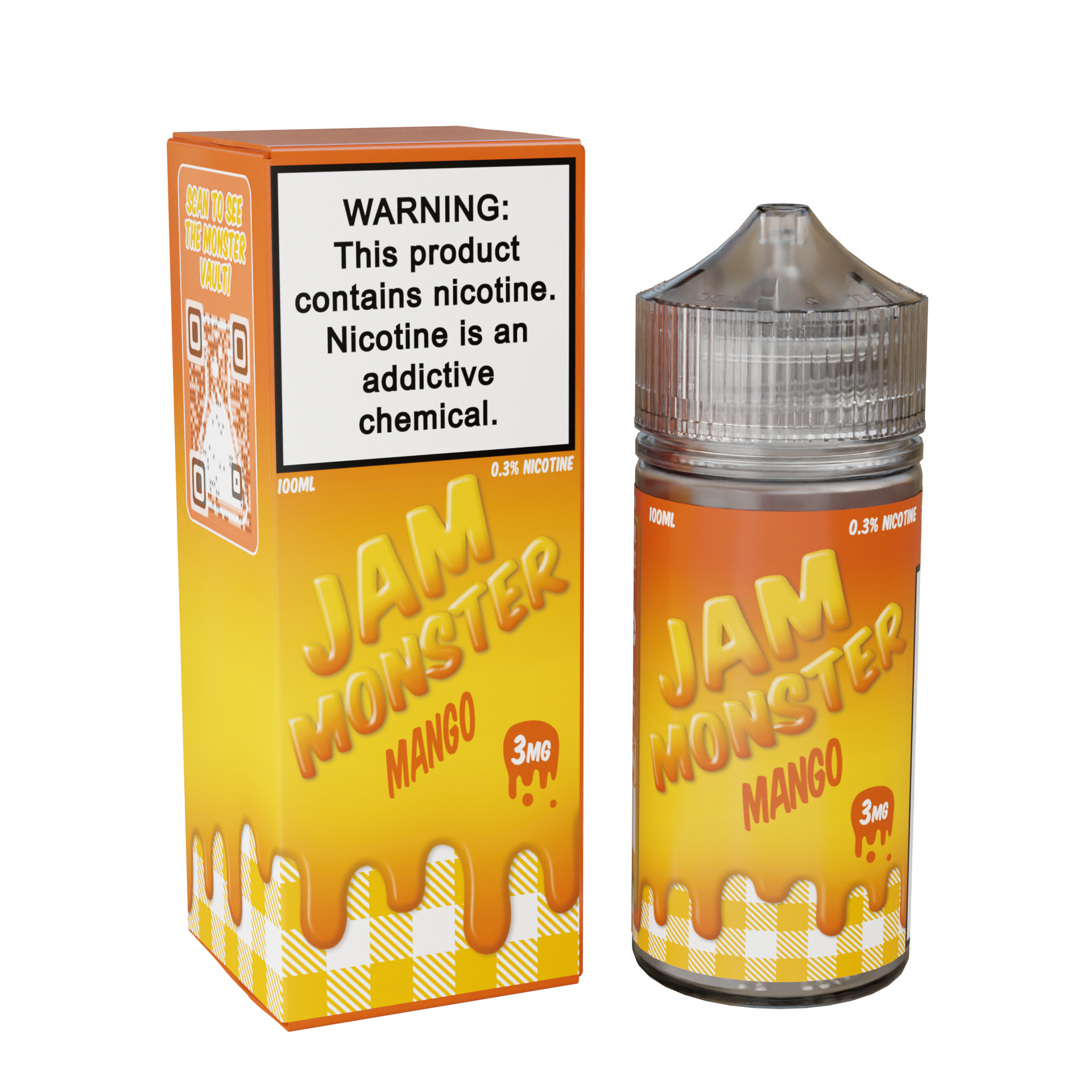 Best deal Jam Monster 100mL Vape - Juice Mango