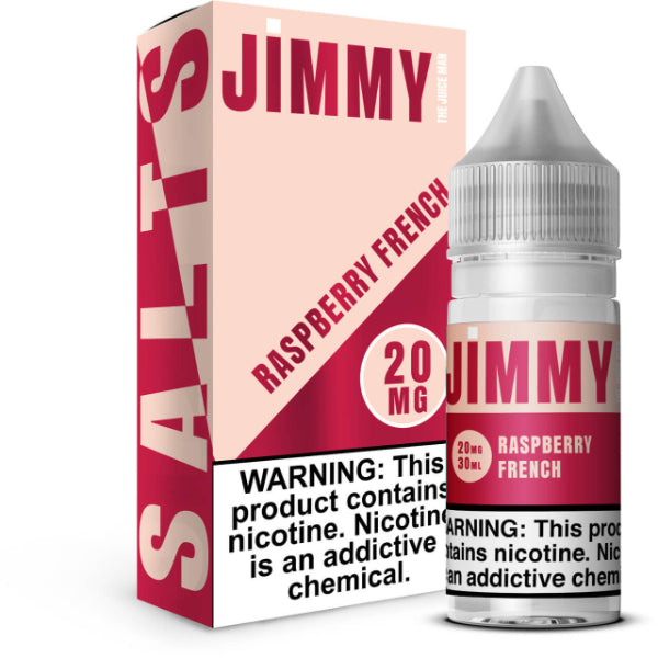 Jimmy the Juice Man 30mL Salt E-Liquid Raspberry French