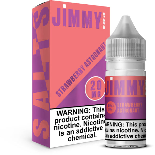 Jimmy the Juice Man 30mL Salt E-Liquid Strawberry Astronaut