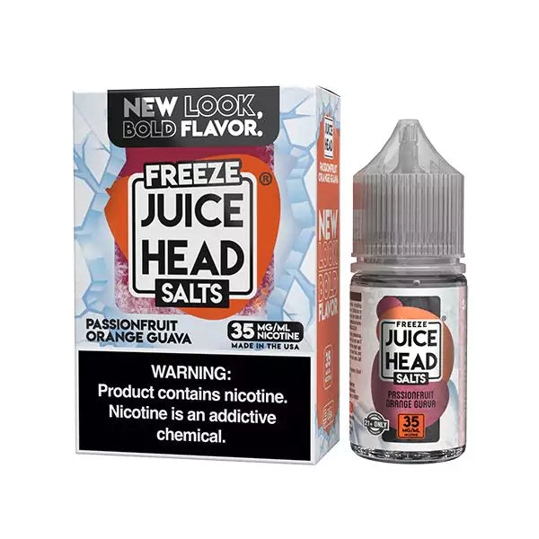 Juice Head Salts 30ml Passionfruit Orange Guava Freeze