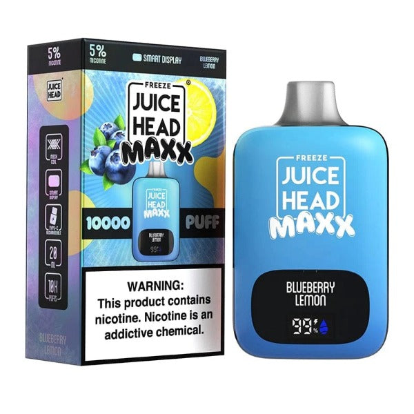 Best Deal Juice Head Maxx 10000 Puffs Disposable Vape 20mL Blueberry Lemon