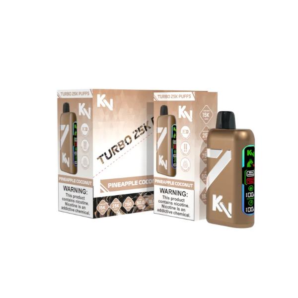 Best Deal KangVape KV Turbo 25,000 Puffs Disposable - Pineapple Coconut