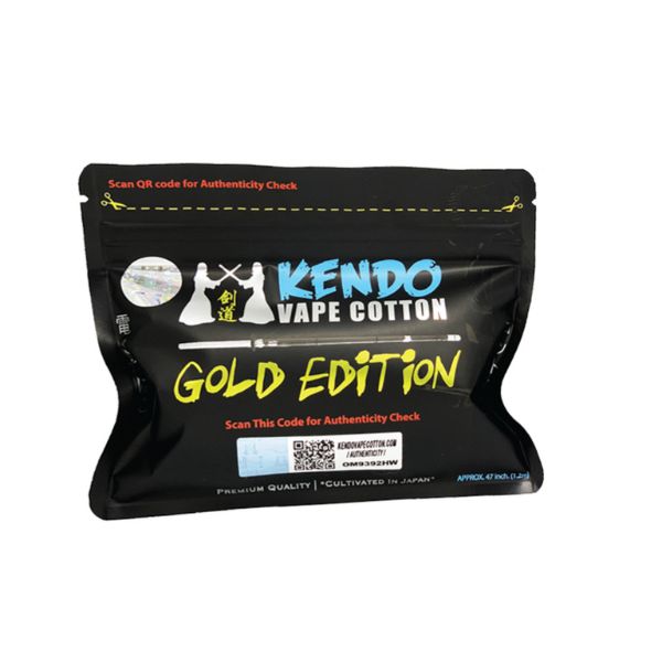 Kendo Vape Cotton Gold Edition