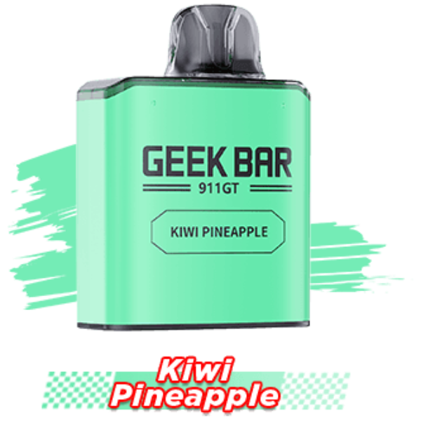 Best Deal Geekbar 911 GT Replaceable Flavor Vape Pod - Kiwi Pineapple