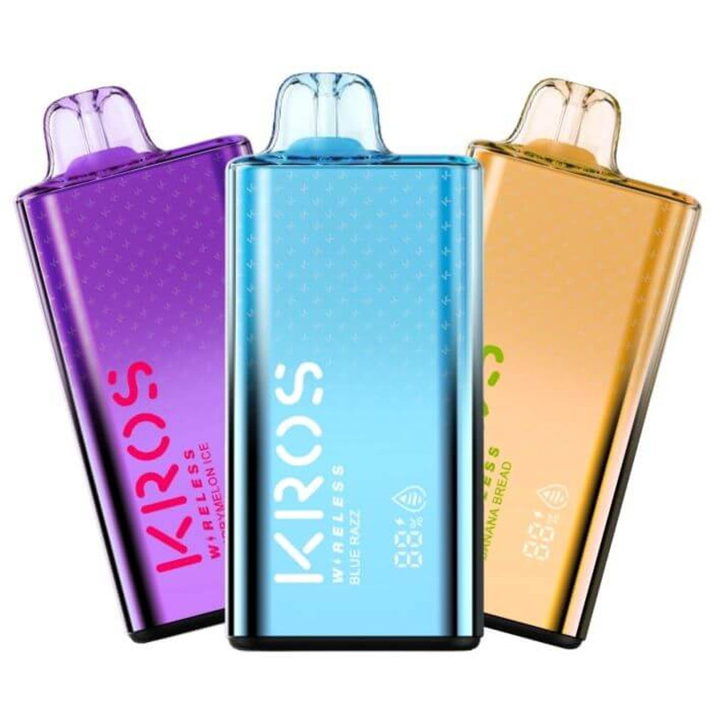 Best KROS Wireless 9000 Puffs Disposable Vape All Flavors