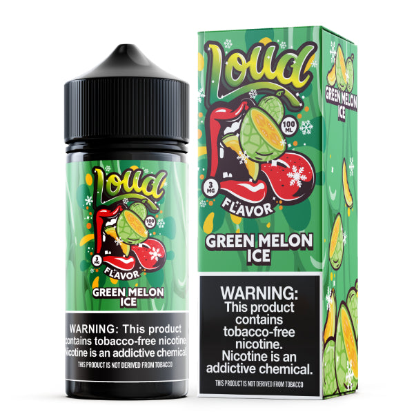 LOUD E-Liquid 100mL Series Green Melon Ice