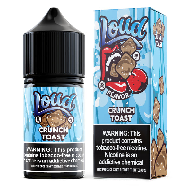 LOUD E-Liquid 30mL Series  Crunch Toast