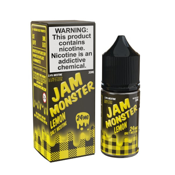 Jam Monster Salts 30ML Vape - Lemon