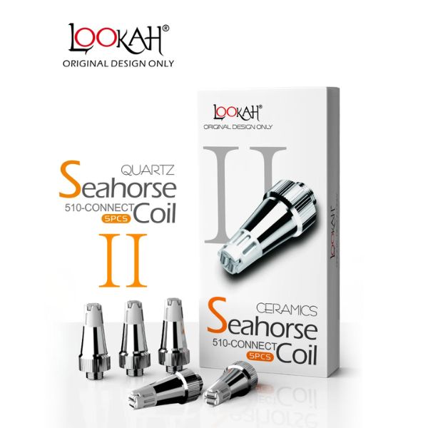 Lookah Seahorse Pro Dab Vaporizer Replacement Coils 5 Pack