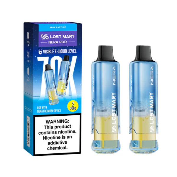 Lost Mary Nera 70K Disposable Pods Blue Razz Ice