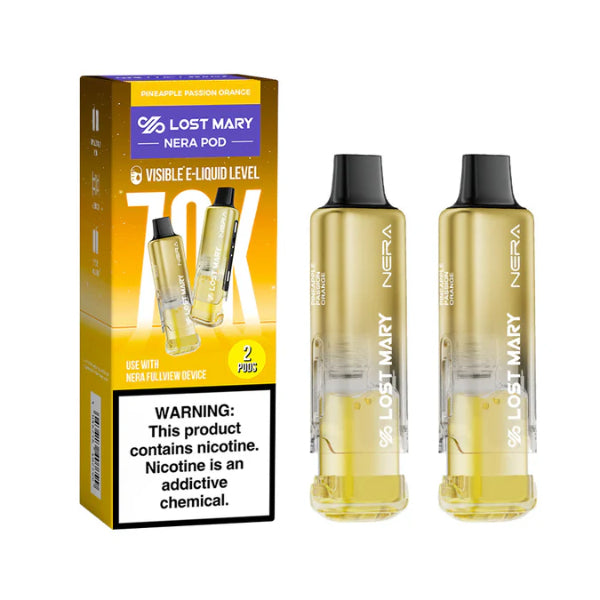 Lost Mary Nera 70K Disposable Pods Pineapple Passion Orange