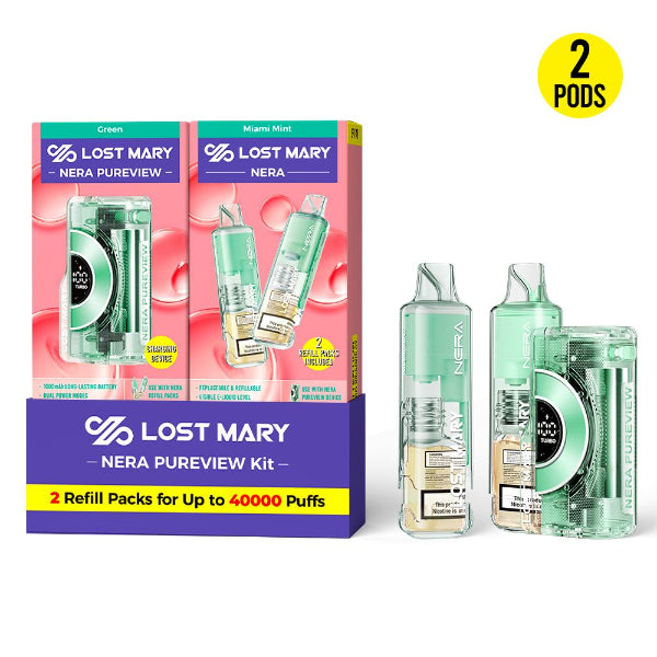 Lost Mary NERA Pureview 40K Kit Miami Mint
