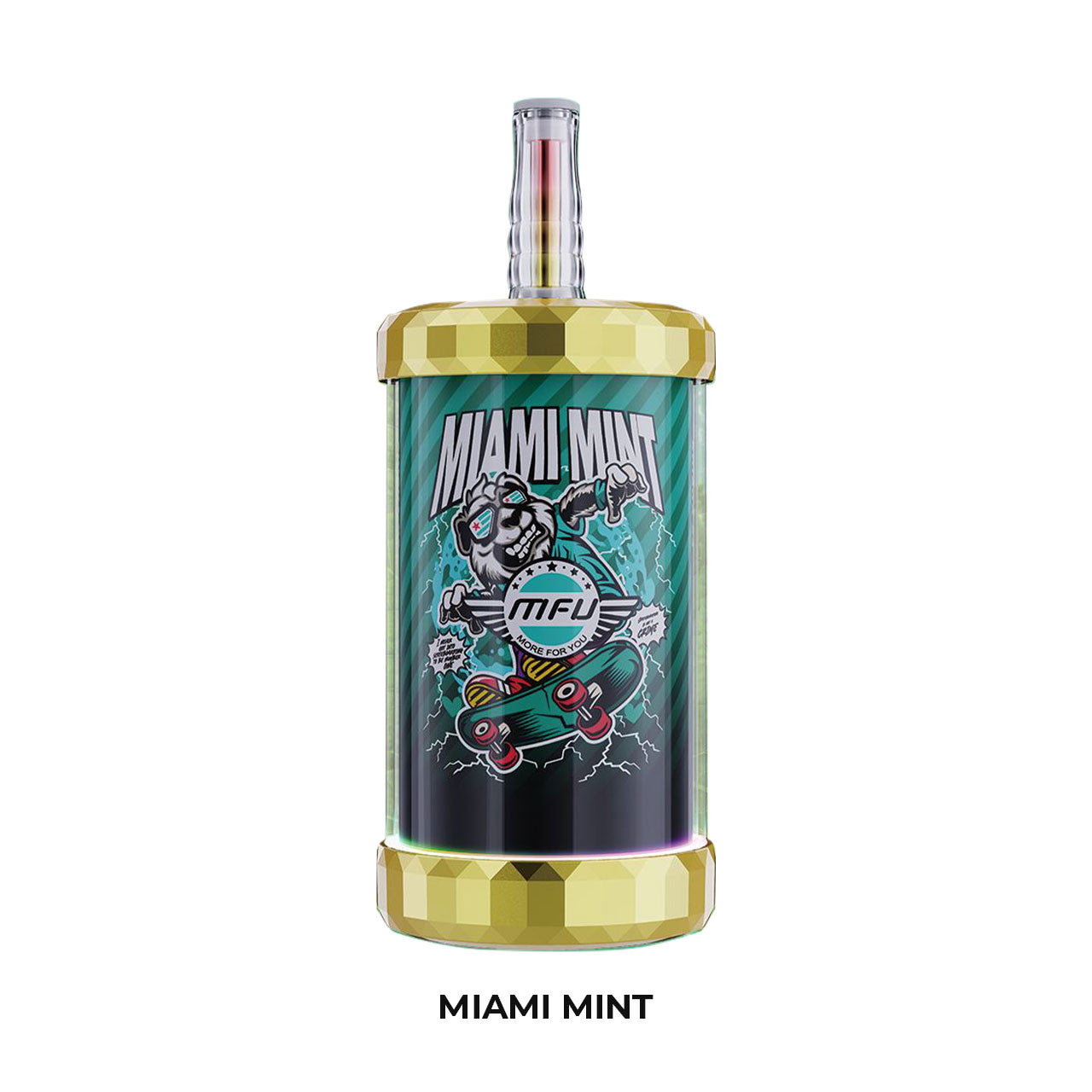 Best Deal MFU SHISHA X3 Hookah 150,000 Puff Disposable - Miami Mint