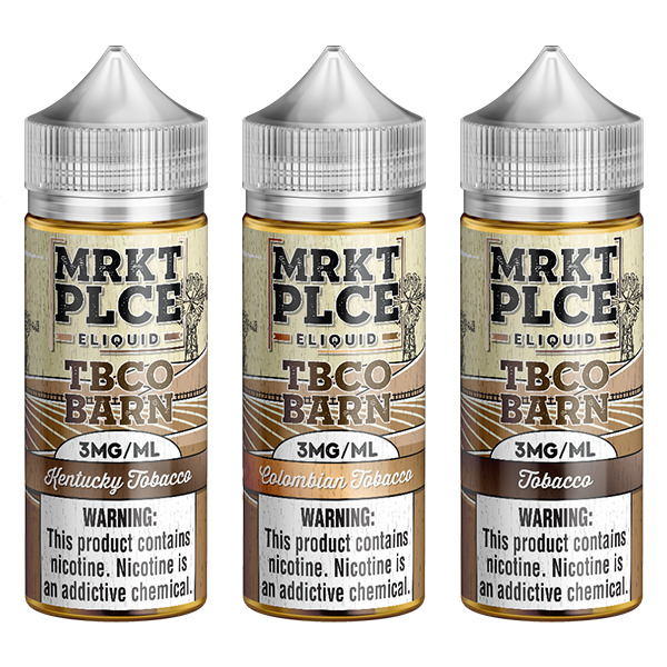 Best Flavors MRKT PLCE TBCO Barn Vape Juice 100mL