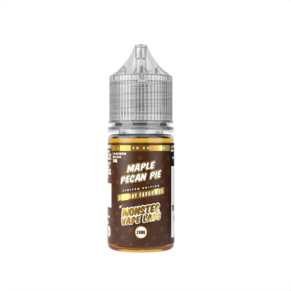 MVL Holiday Favorites Salt E-Juice 30ml Maple Pecan Pie