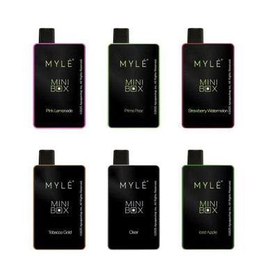 MYLE Mini Box 1500 Puffs 20mg Disposable Vape