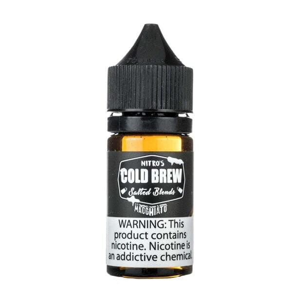 Nitros Cold Brew Salt 30mL Vape Juice Best Flavors Macchiato