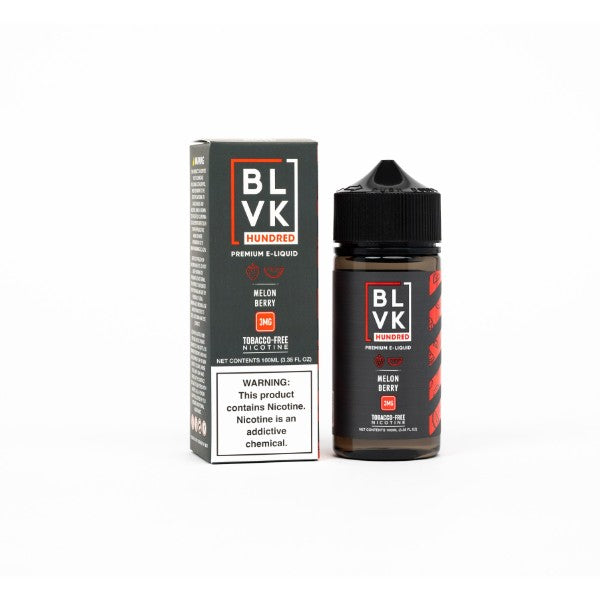 BLVK Hundred Synthetic Vape Juice 100mL Melon Berry