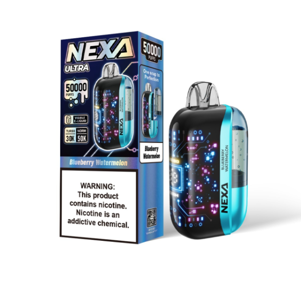 Best Deal Nexa Ultra 50,000 Puffs Disposable Vape 20mL - Blueberry Watermelon