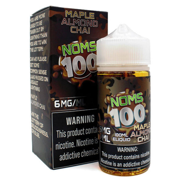 Noms 100 100mL Vape Juice Maple Almond Chai