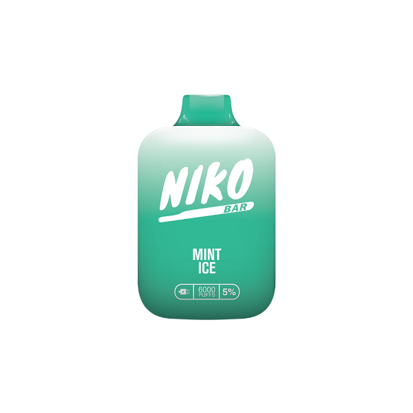 Best Deal Niko Bar 7000 Puffs Disposable 15mL Mint Ice