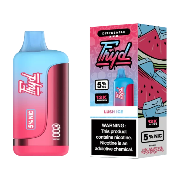 Best Deal FRYD 12000 Puffs Rechargeable Disposable Vape 17mL Lush Ice