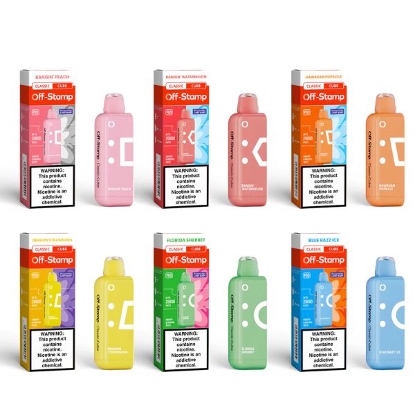 Best Flavors Off-Stamp X-CUBE 25,000 Puffs Flavor Pods
