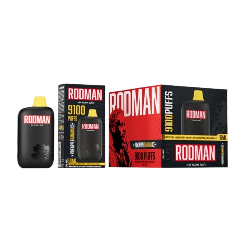RODMAN by 9100 Puffs 16mL Rechargeable Vape up to 20k Puffs Best Flavor