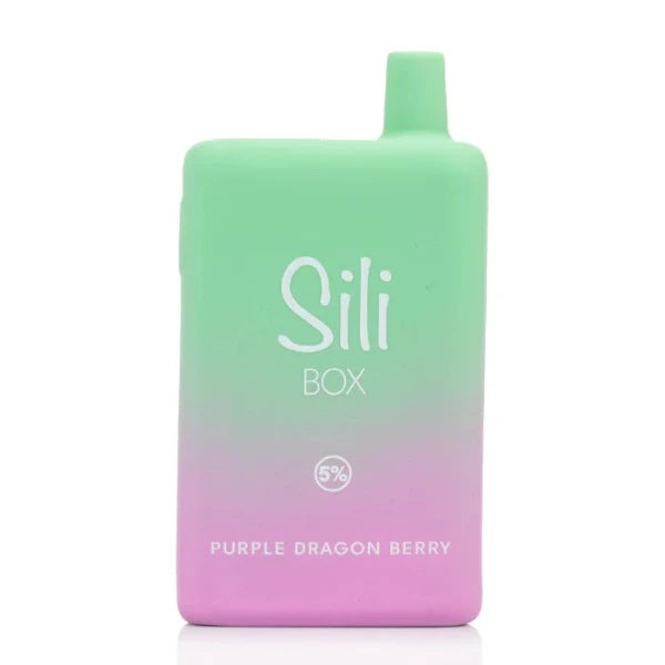 Best Deal Sili Box Turbo Hit 6000 Puffs Disposable Vape 16mL  Purple Dragon Berry