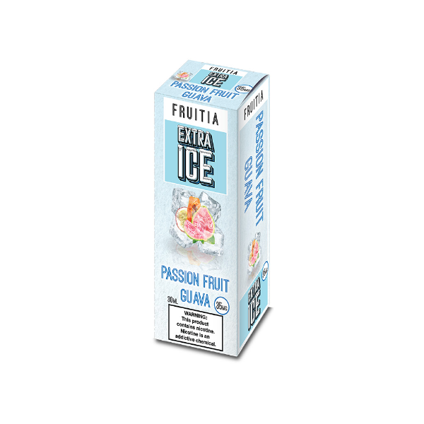 Best Deal Fruitia Extra Ice Salt Vape Juice 30mL - Passion Fruit Guava