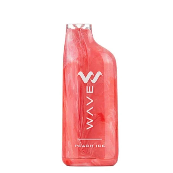 Best Deal Wavetec Wave 8000 Puffs Disposable Vape 18mL Peach Ice