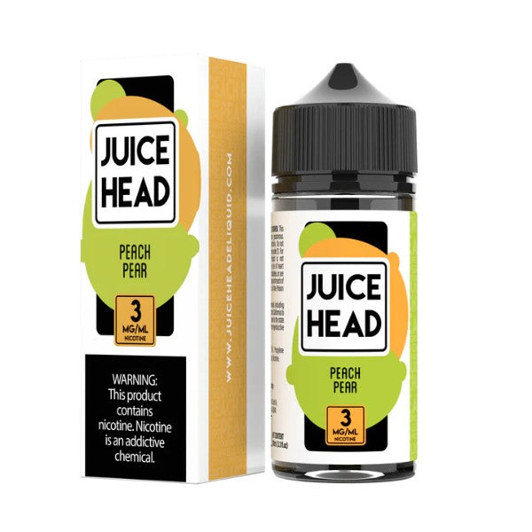 Juice Head 100mL Vape Juice Peach Pear