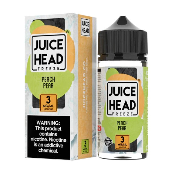 Juice Head Freeze 100mL Vape Juice Peach Pear