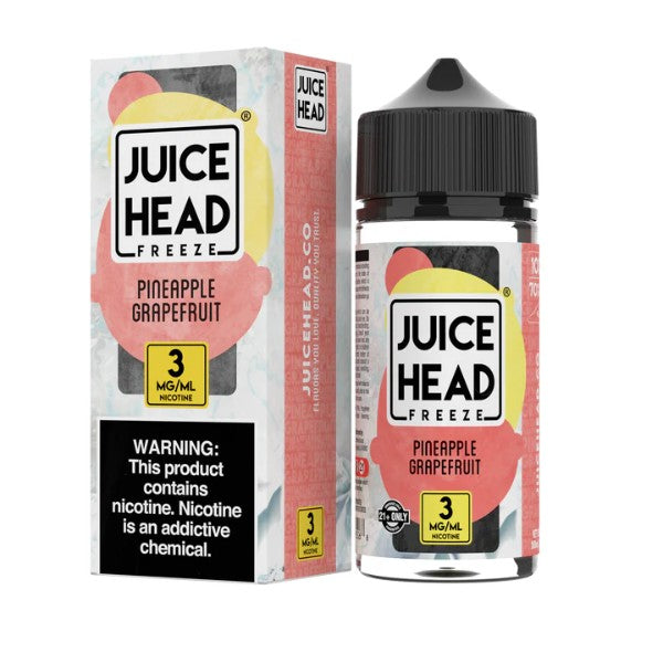 Juice Head Freeze 100mL Vape Juice Pineapple Grapefruit