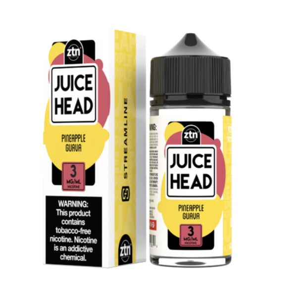 Juice Head TFN Vape Juice 100mL Pineapple Guava