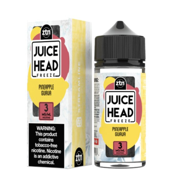 Juice Head TFN Vape Juice 100mL Pineapple guava Freeze