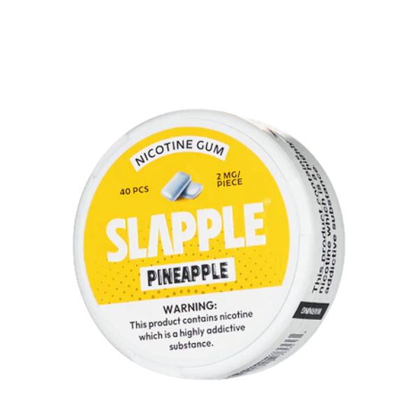 Slapple Nicotine Gum Pineapple