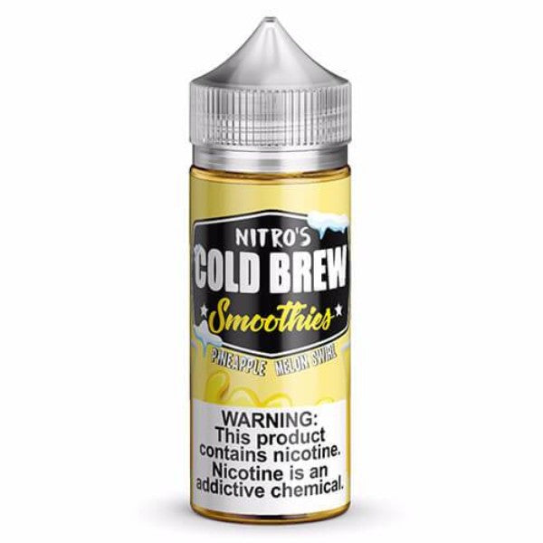 Nitro’s Cold Brew Smoothies Vape Juice 100mL - Pineapple melon swirl