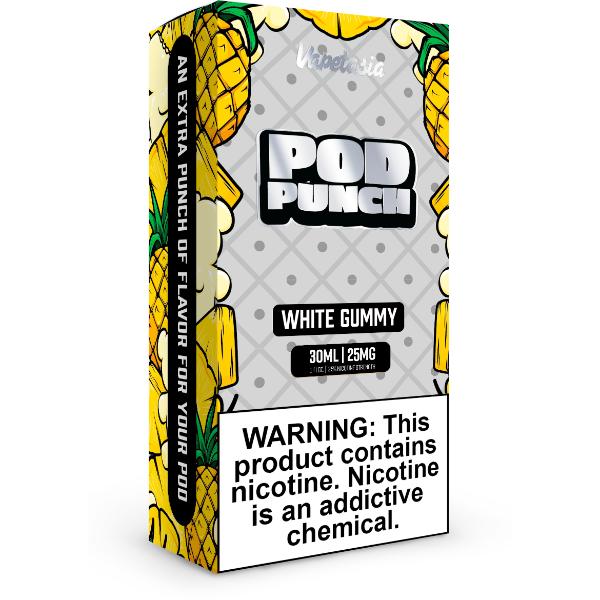 Pod Punch Vapetasia 30mL Vape Juice Best Flavor White Gummy