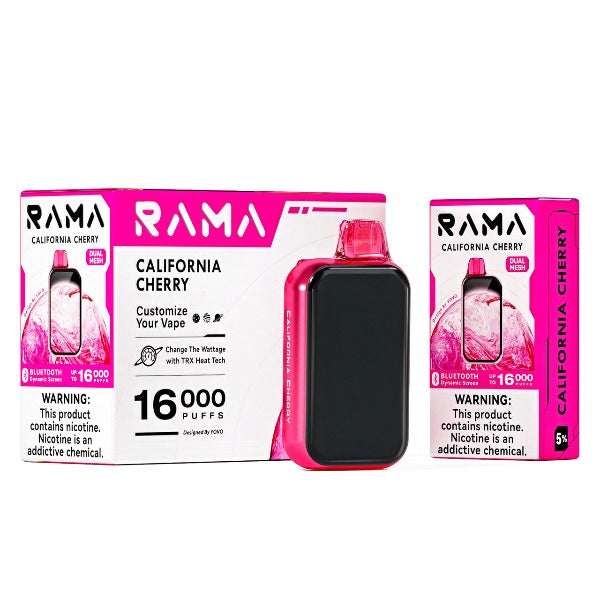 Best Deal Yovo Rama 16000 Puffs Disposable 50mg - California Cherry 