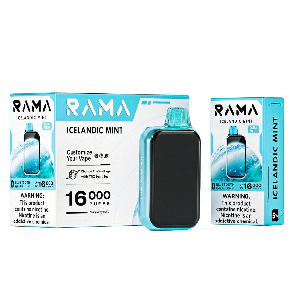 Best Deal Yovo Rama 16000 Puffs Disposable 50mg - Icelandic Mint