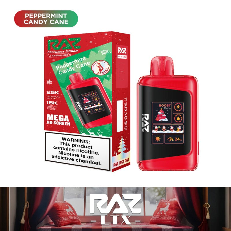 RAZ DC25K 25,000 Puffs Rechargeable Vape 16mL