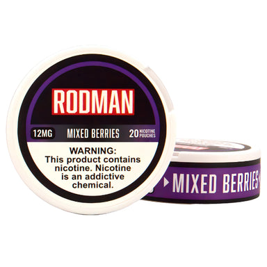 Best Deal RODMAN Nicotine Pouches  Mixed Berries
