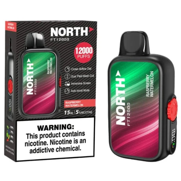 Best Deal North FT12000 Disposable Vape 15mL Raspberry Watermelon